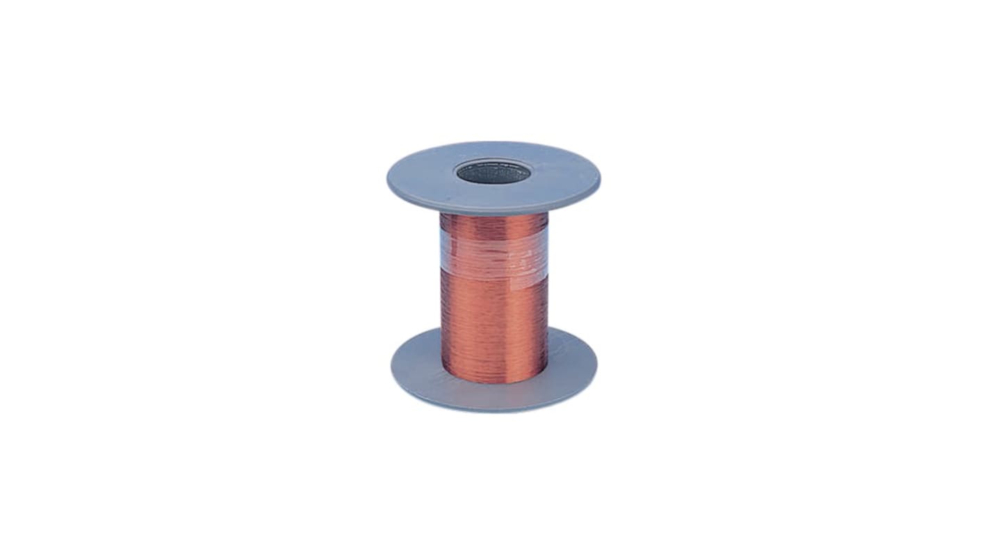 Alambre de cobre Dahréntråd, sección 0,1 mm² / 27 AWG, Ø 0.35mm