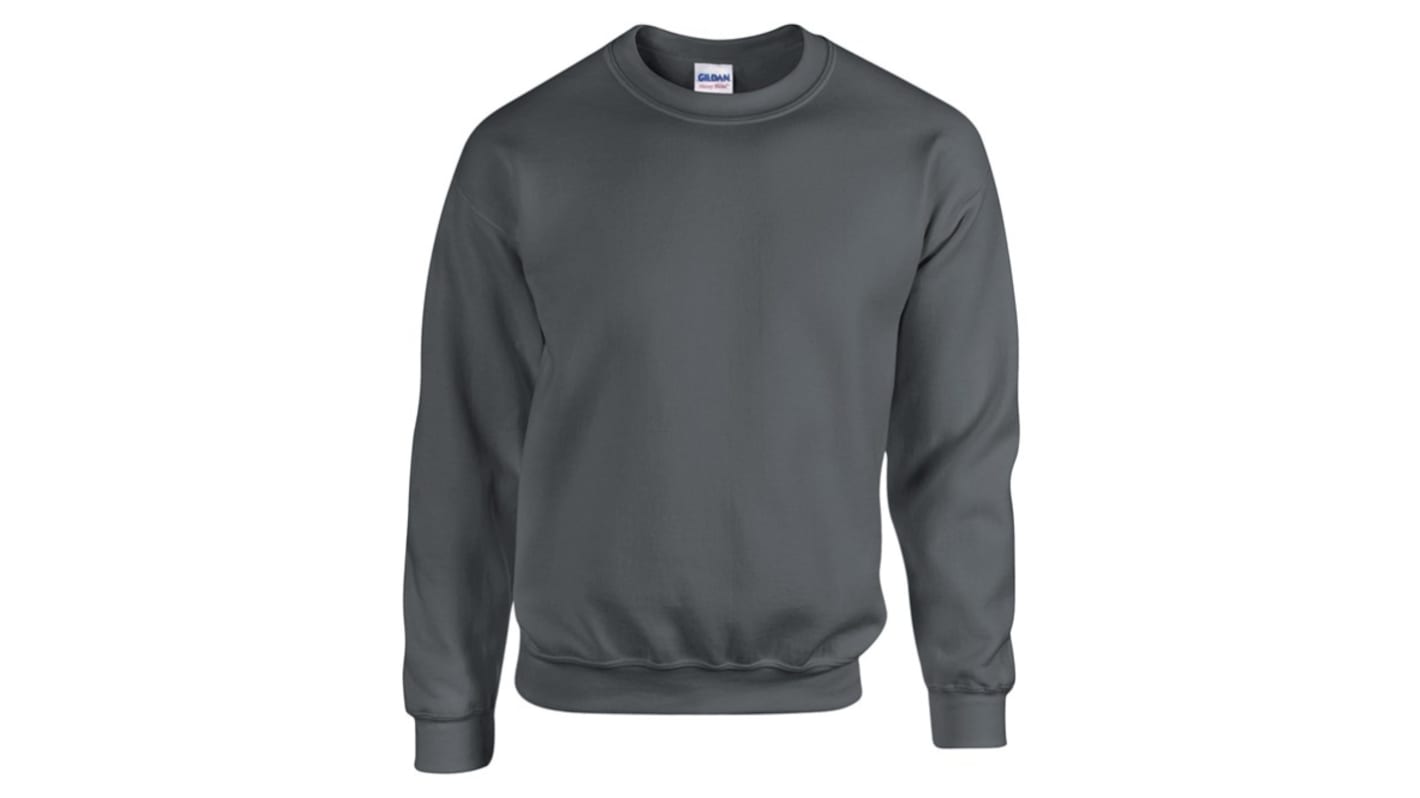 Felpa da lavoro Ralawise GD056 per  Unisex, col. CARBONE/grigio, in 50% Cotone, 50% Poliestere