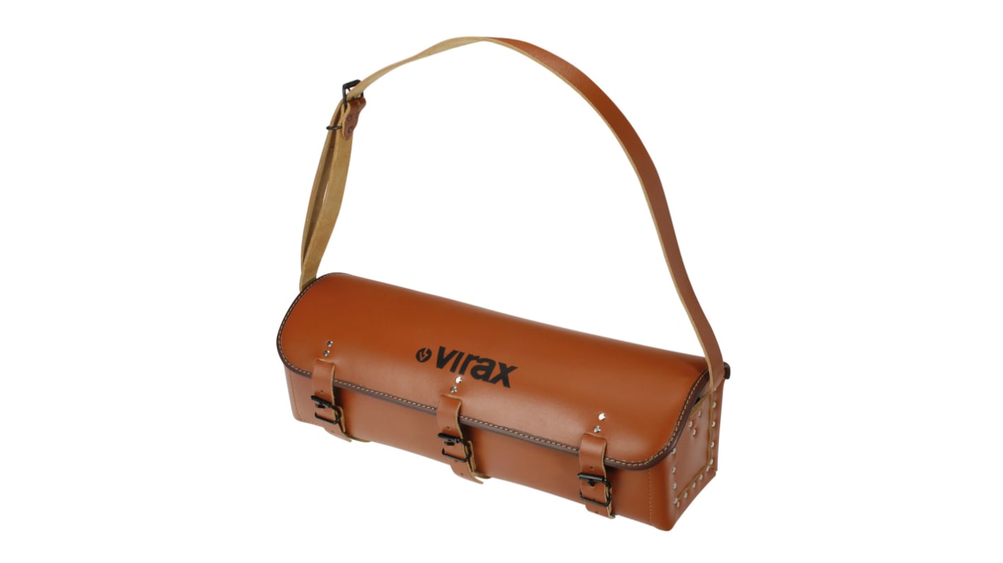 Virax Leather Tool Bag with Shoulder Strap 530mm x 180mm x 170mm