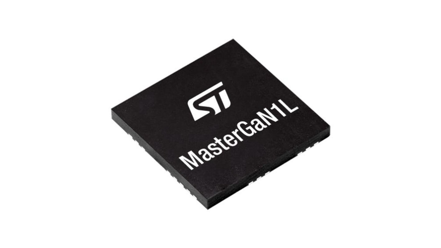 GaN N/P-Channel-Channel MOSFET, 31-Pin QFN 9 STMicroelectronics MASTERGAN1LTR