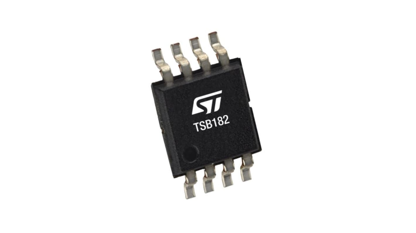 STMicroelectronics Operationsverstärker MiniSO8, einzeln typ. 36 V, 8-Pin