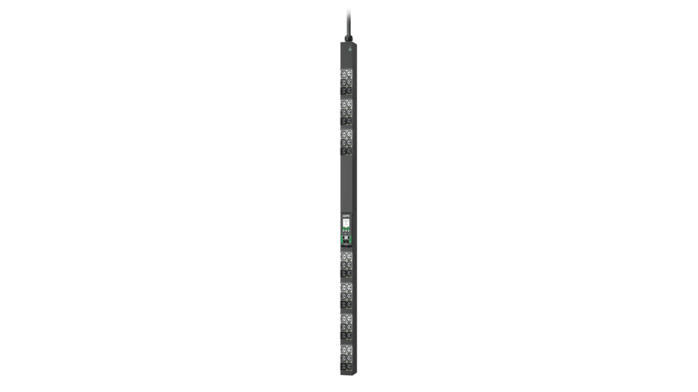 Unidad de distribución de potencia APC APDU10250SW, 42 conectores, Montaje en Rack, Cable 1.8m, 16A, 230 V IEC IEC