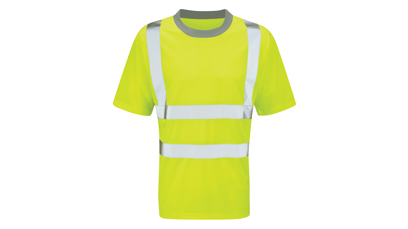 T-Shirt haute visibilité manches courtes Orbit International VIPER, Jaune, taille 3XL, Unisexe