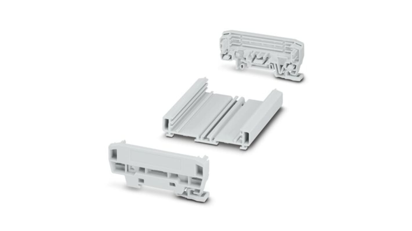 Phoenix Contact Profile Housing Enclosure Type UM-BASIC Series , 103.8 x 92.3 x 39.45mm, PVC DIN Rail Enclosure