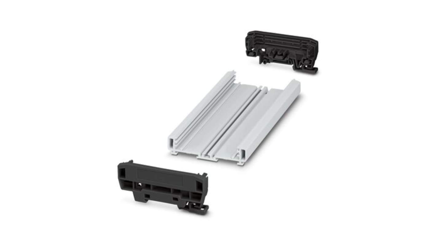 Phoenix Contact Profile Housing Enclosure Type UM-PRO Series , 183.8 x 92.3 x 39.45mm, Polyamide DIN Rail Enclosure