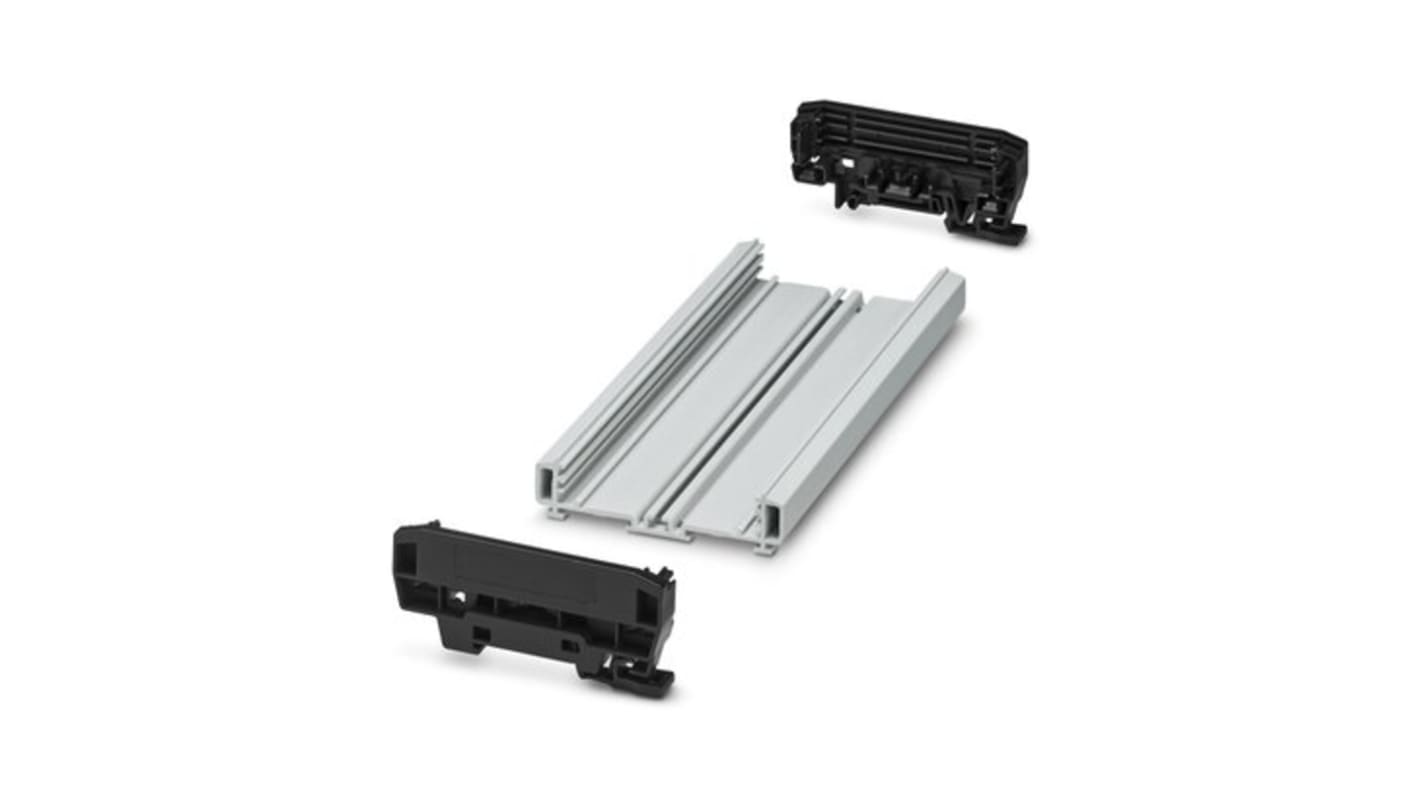 Caja para carril DIN Phoenix Contact serie UM-PRO, de Poliamida, 203.8 x 92.3 x 39.45mm