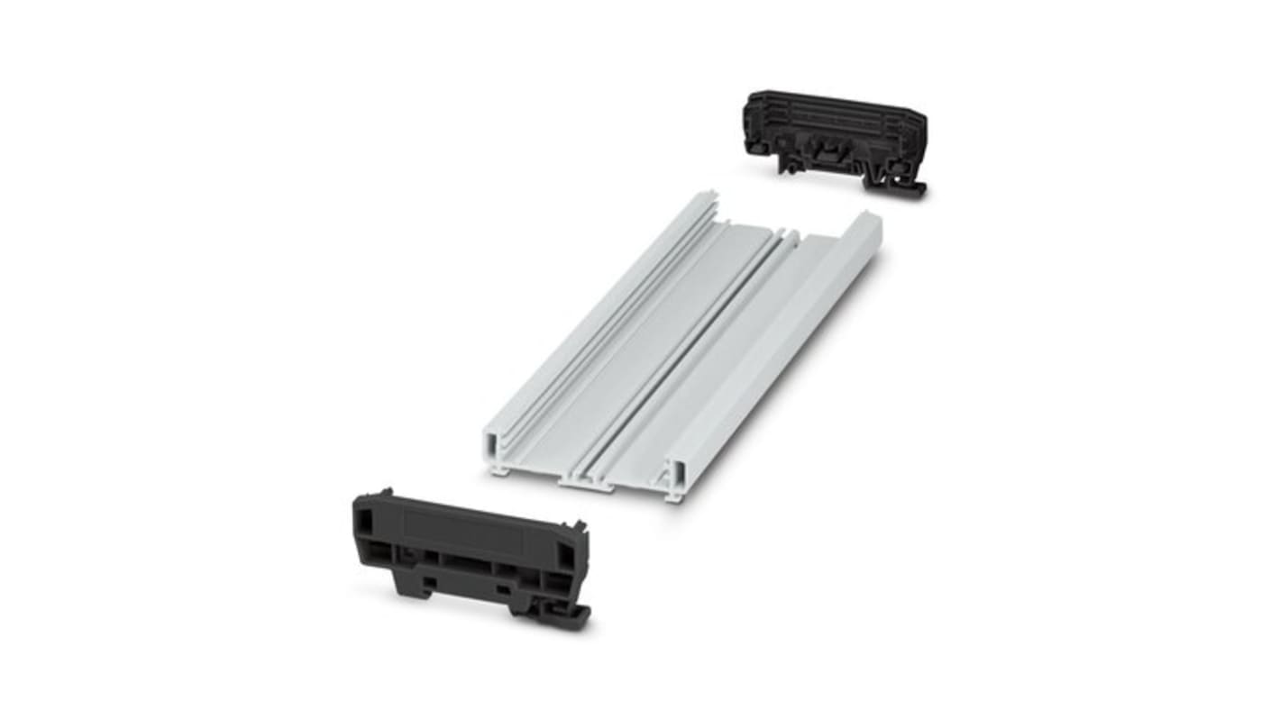 Caja para carril DIN Phoenix Contact serie UM-PRO, de Poliamida, 253.8 x 92.3 x 39.45mm