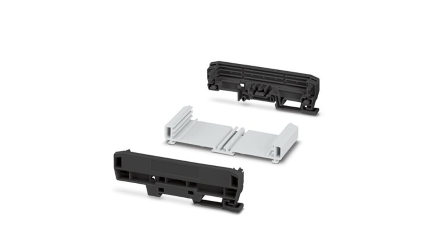 Phoenix Contact Profile Housing Enclosure Type UM-PRO Series , 63.8 x 127.8 x 39.45mm, Polyamide DIN Rail Enclosure