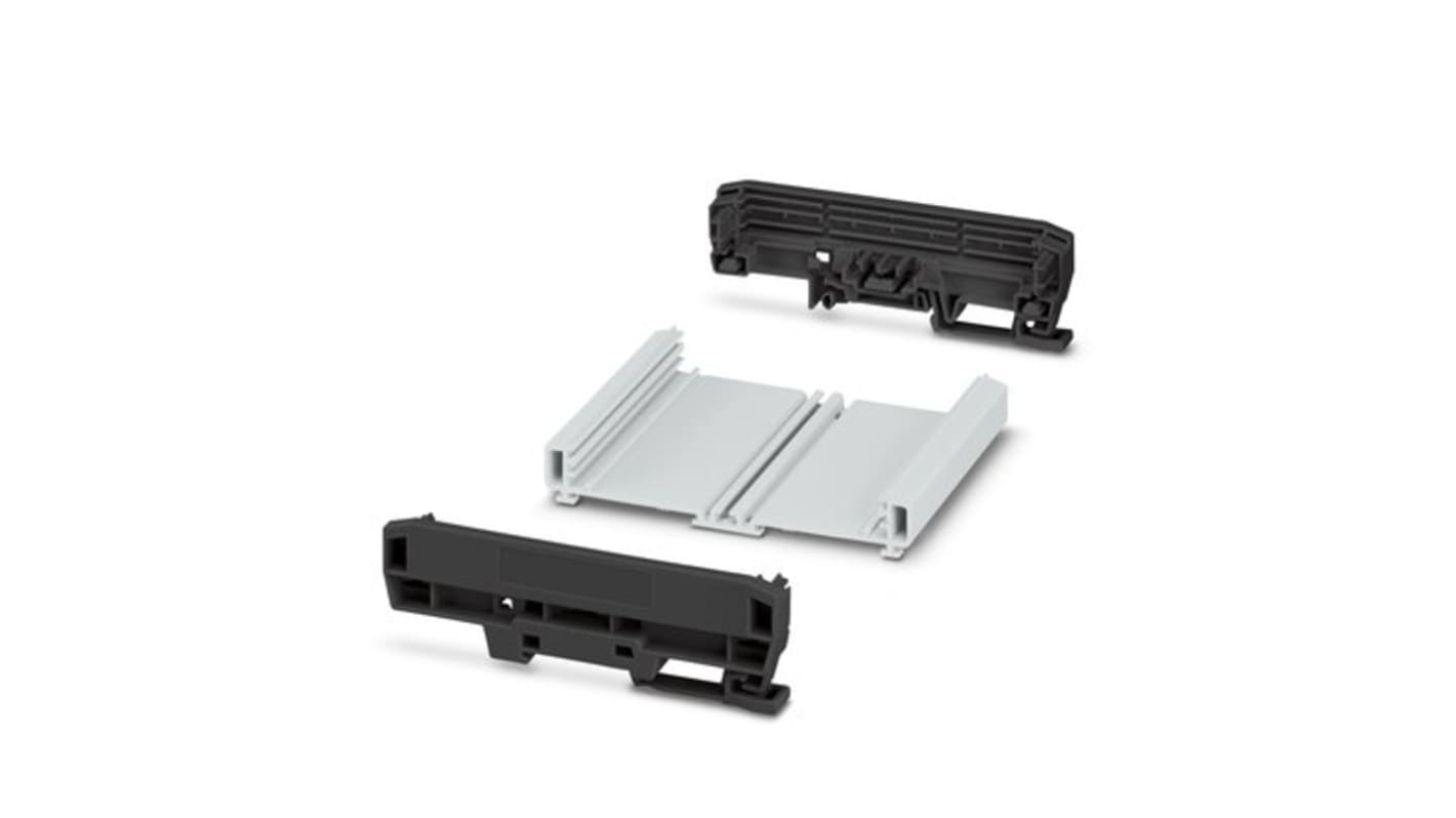 Phoenix Contact Profile Housing Enclosure Type UM-PRO Series , 103.8 x 127.8 x 39.45mm, Polyamide DIN Rail Enclosure