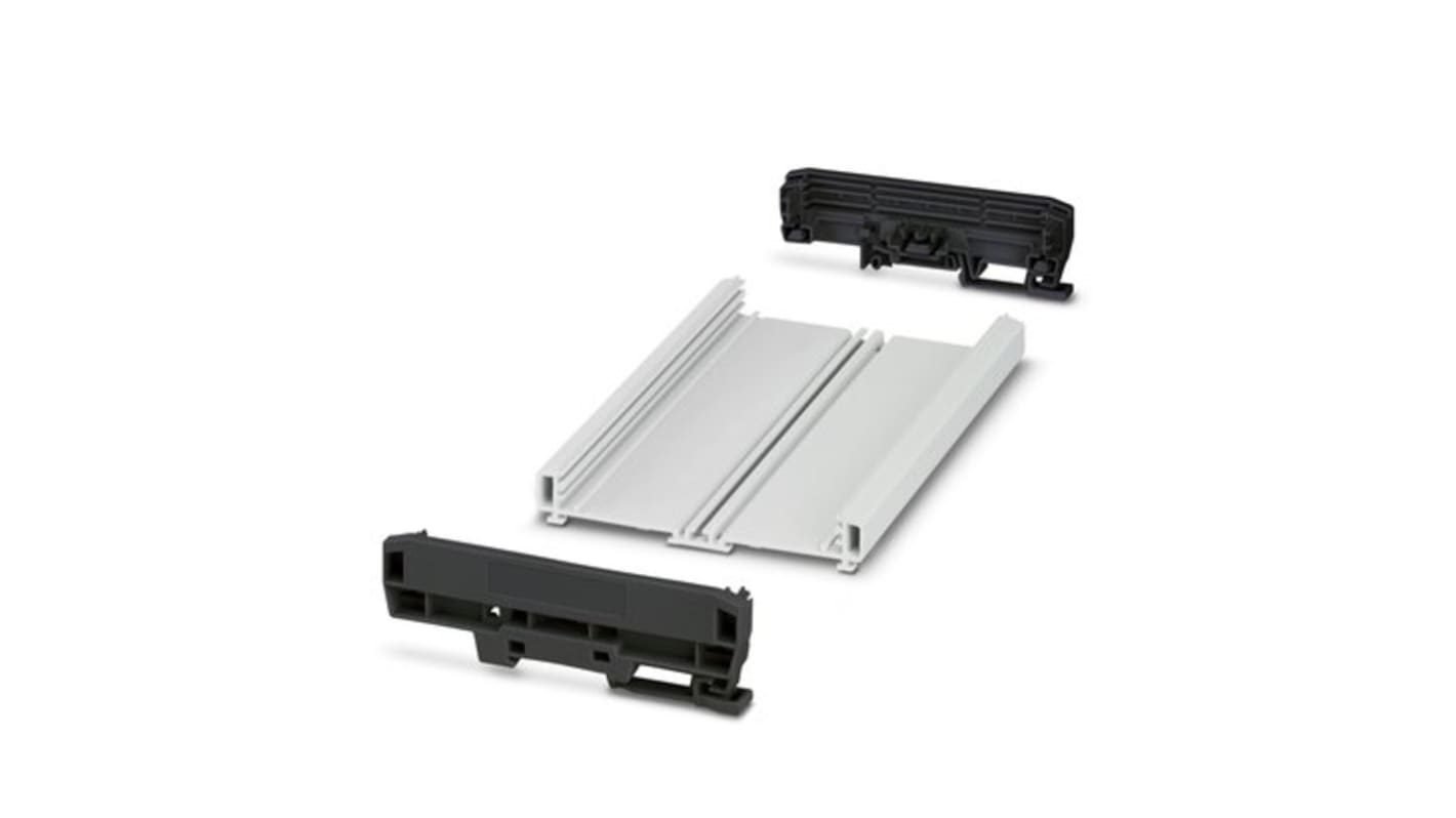 Caja para carril DIN Phoenix Contact serie UM-PRO, de Poliamida, 183.8 x 127.8 x 39.45mm