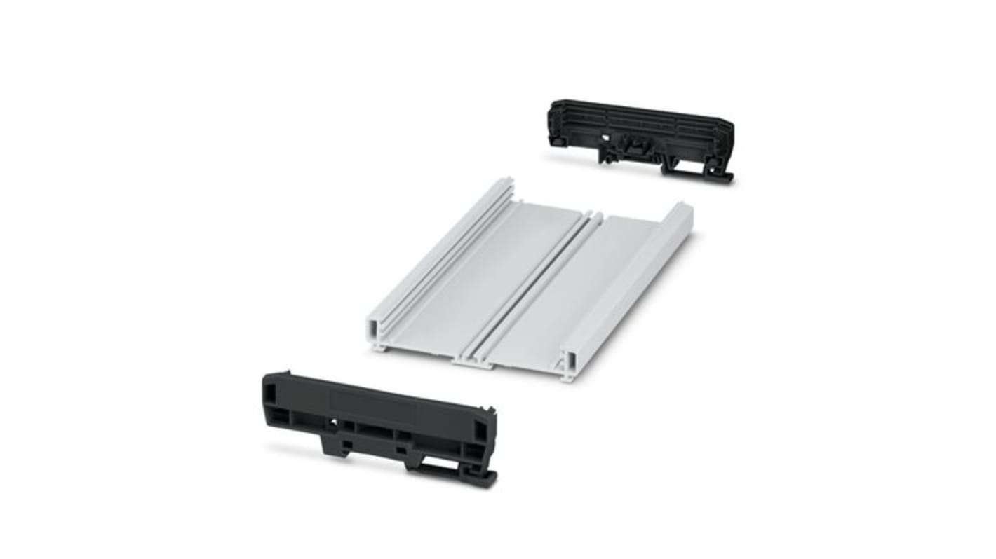 Caja para carril DIN Phoenix Contact serie UM-PRO, de Poliamida, 203.8 x 127.8 x 39.45mm