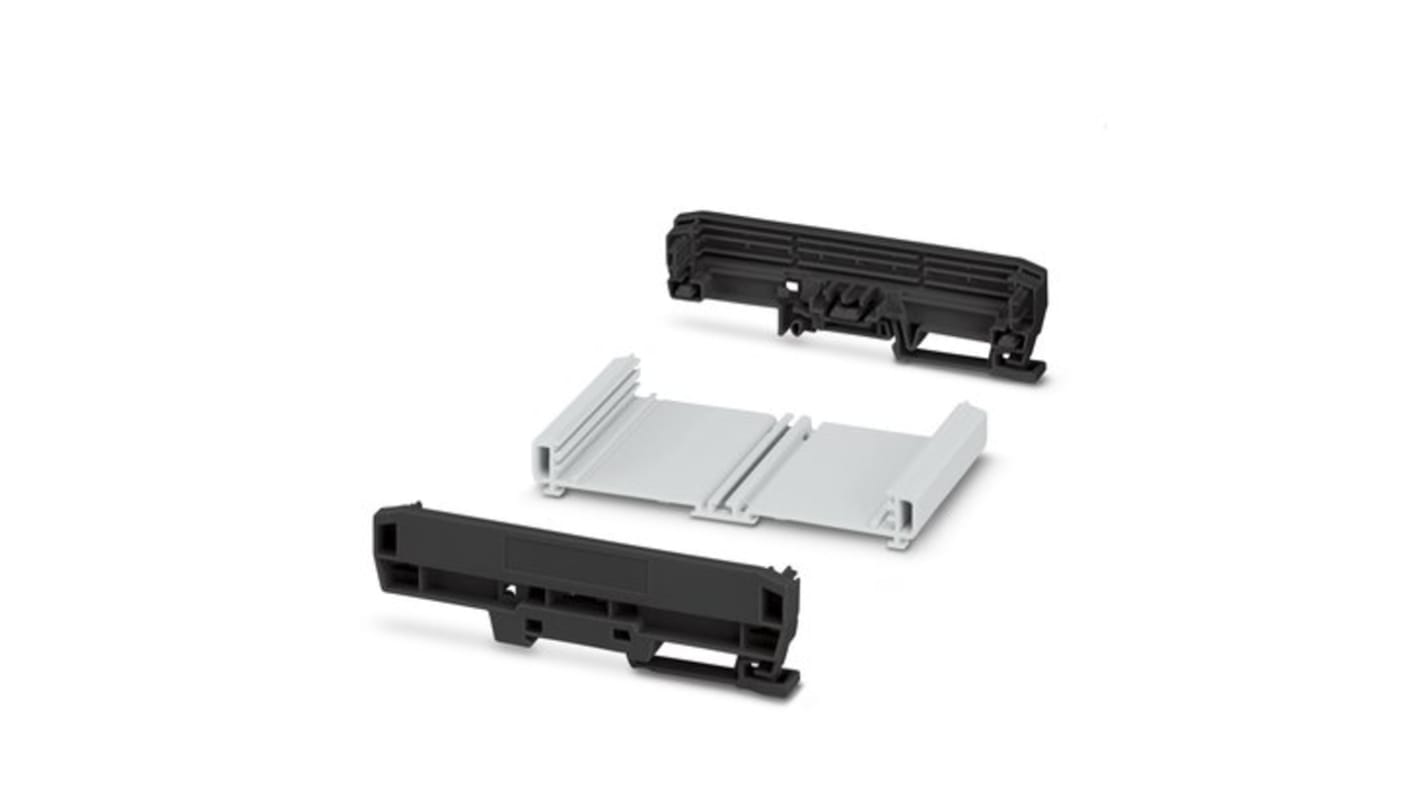 Phoenix Contact Profile Housing Enclosure Type UM-PRO Series , 83.8 x 142.3 x 39.45mm, Polyamide DIN Rail Enclosure