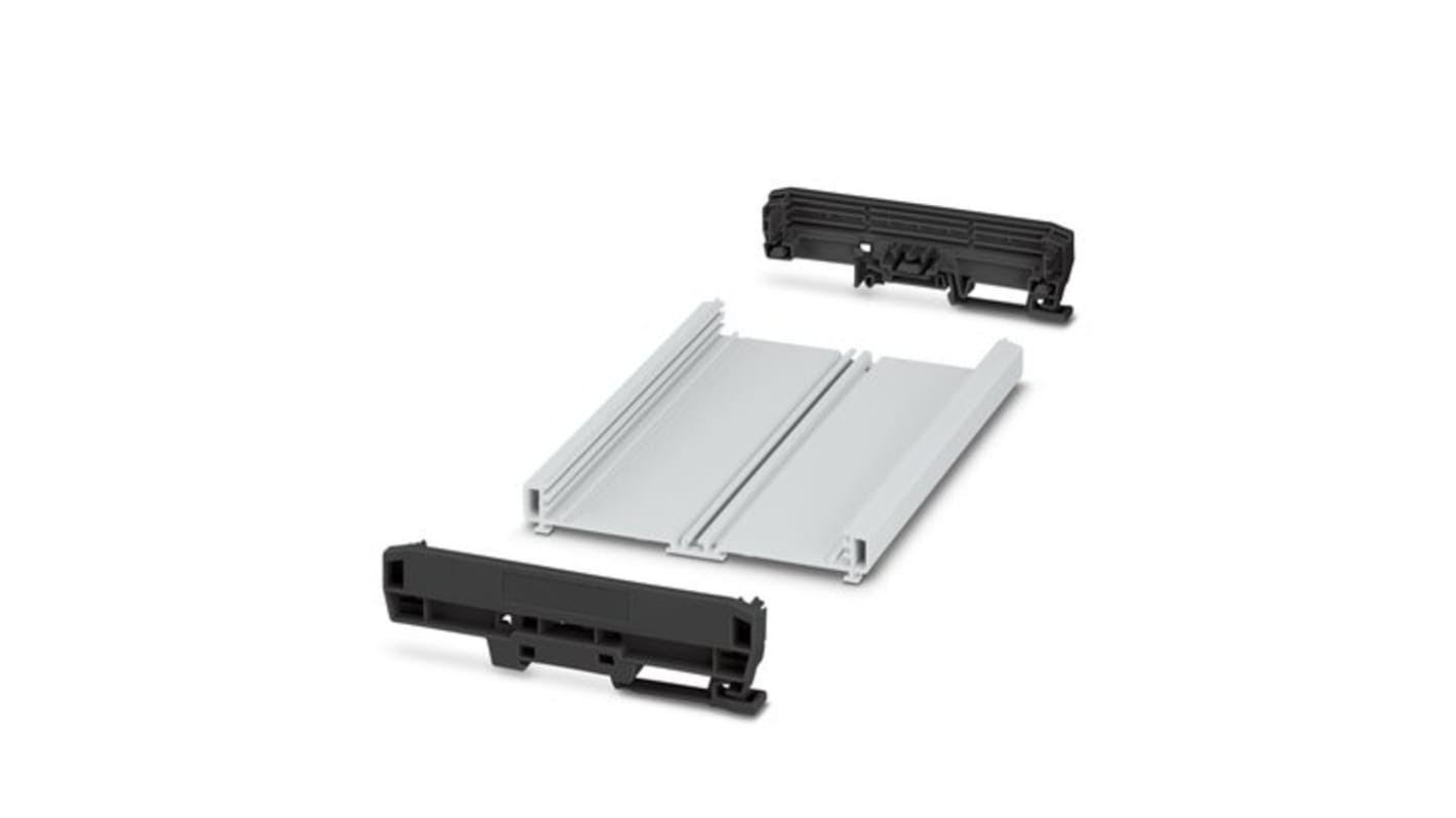 Caja para carril DIN Phoenix Contact serie UM-PRO, de Poliamida, 183.8 x 142.3 x 39.45mm