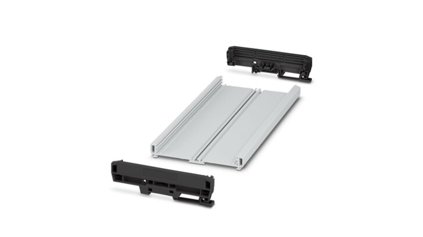 Caja para carril DIN Phoenix Contact serie UM-PRO, de Poliamida, 253.8 x 142.3 x 39.45mm