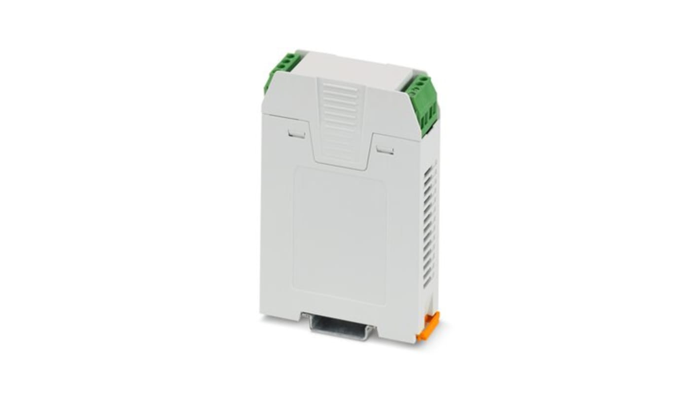 Phoenix Contact DIN Rail Housing Enclosure Type EH Series , 22.6 x 77 x 107.2mm, ABS, Polycarbonate DIN Rail Enclosure