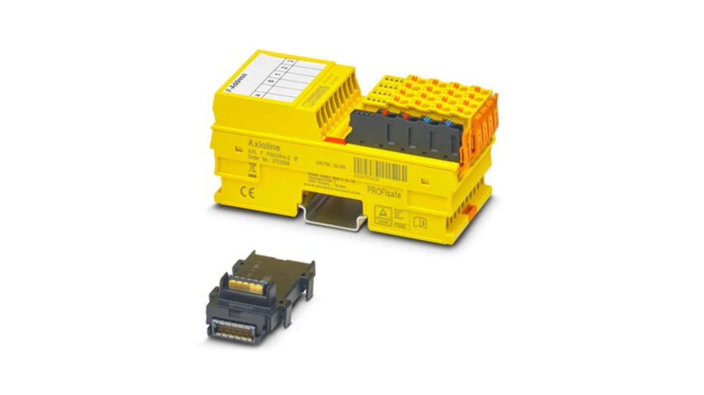 Phoenix Contact Axioline F Series Safety Module, 2 Inputs, 4 Outputs, 24 V dc, NO