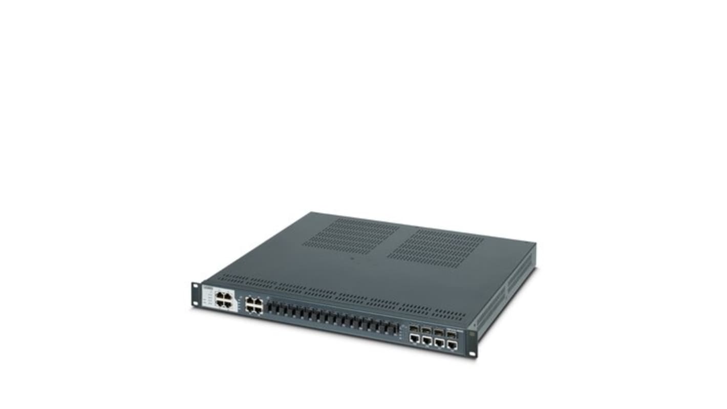 Phoenix Contact FL SWITCH Series Rack Mount Industrial Ethernet Switch, 8 RJ45 Ports, 10/100Mbit/s Transmission