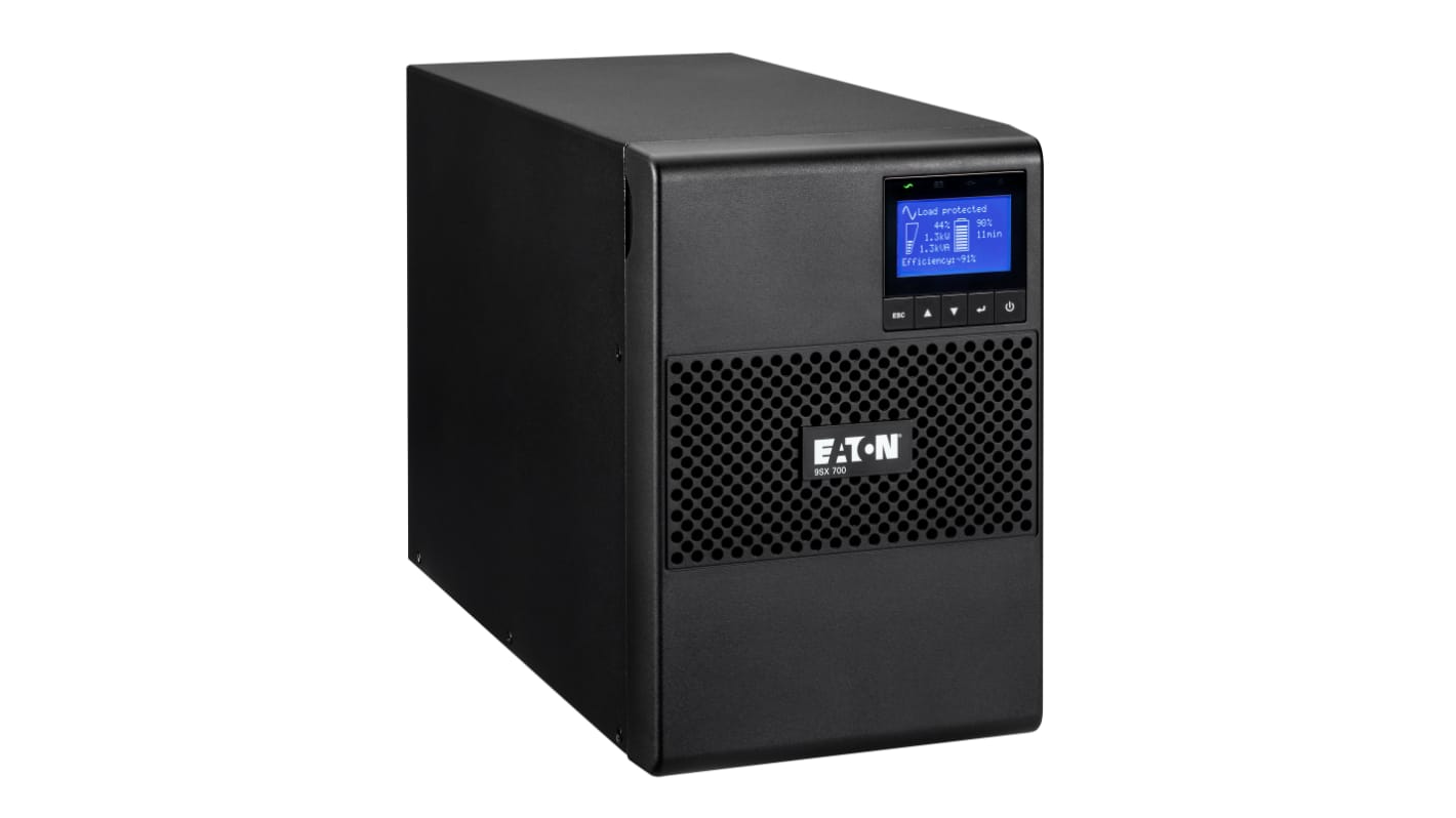 Eaton 190 → 276V Input Uninterruptible Power Supply, 700VA (630W), 9SX