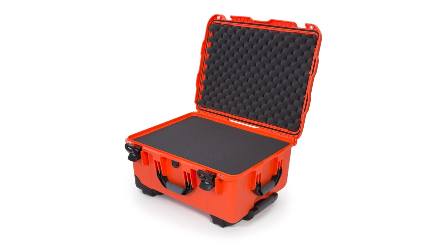 Nanuk EU b.v. Nanuk 950 Harz Koffer Orange, auf Rädern, Außenmaße 579 x 465 x 297mm / Innen 521 x 389 x 257mm