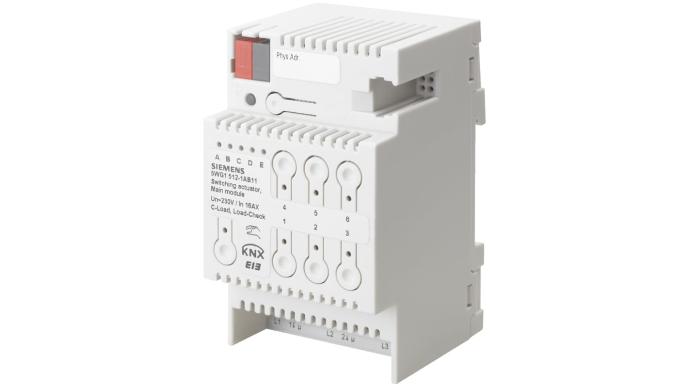 Adaptador Siemens, 230/400 V ac, 3 salidas tipo Relé