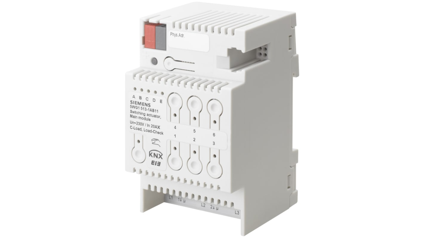 Adaptador Siemens N 513, 230/400 V ac, 3 salidas tipo Relé