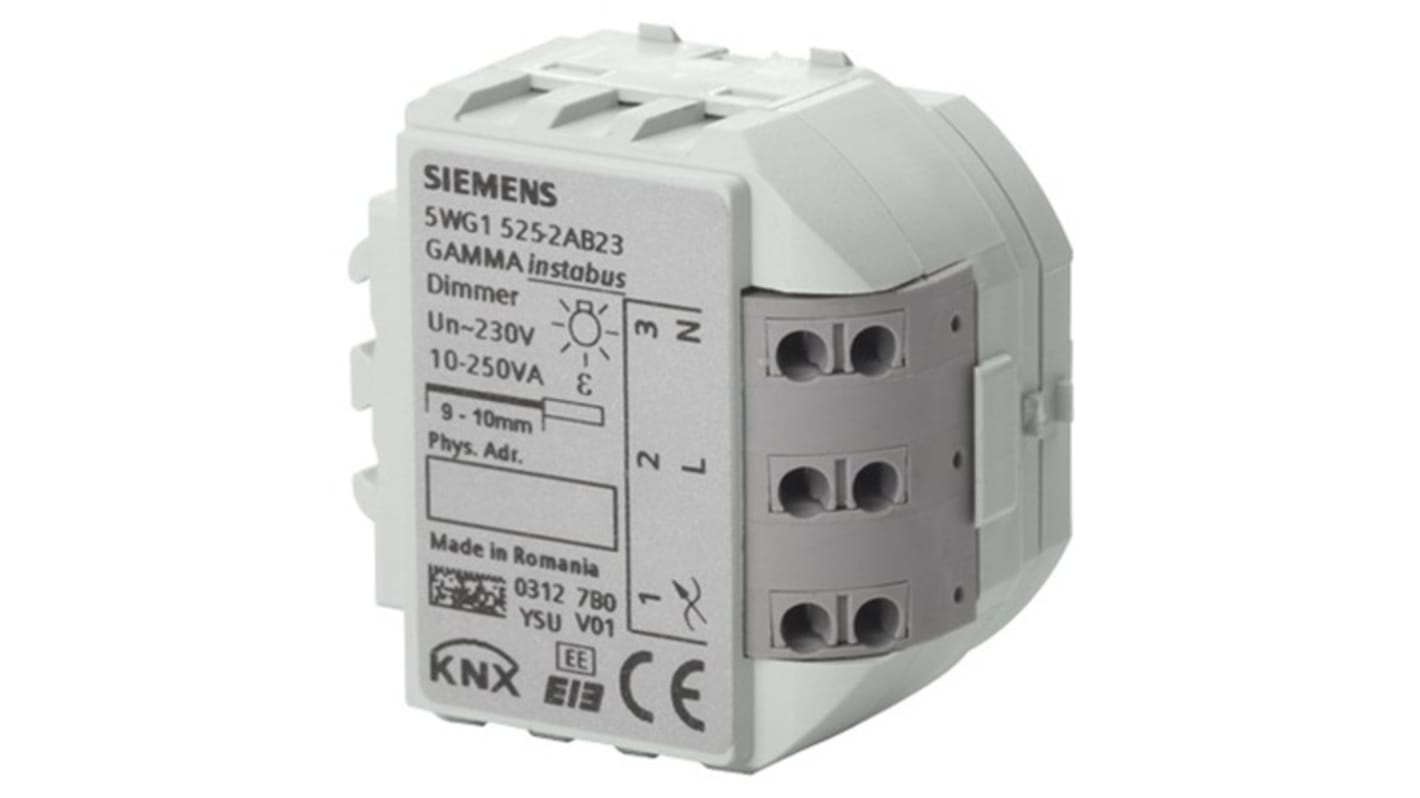 Controlador de atenuación Siemens RS 525/23, Controlador de Atenuación, 24 V CC 250W