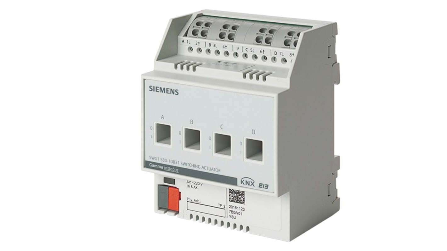 Siemens N 530 Series Adapter, Bistable Relay Contact, 24 V dc