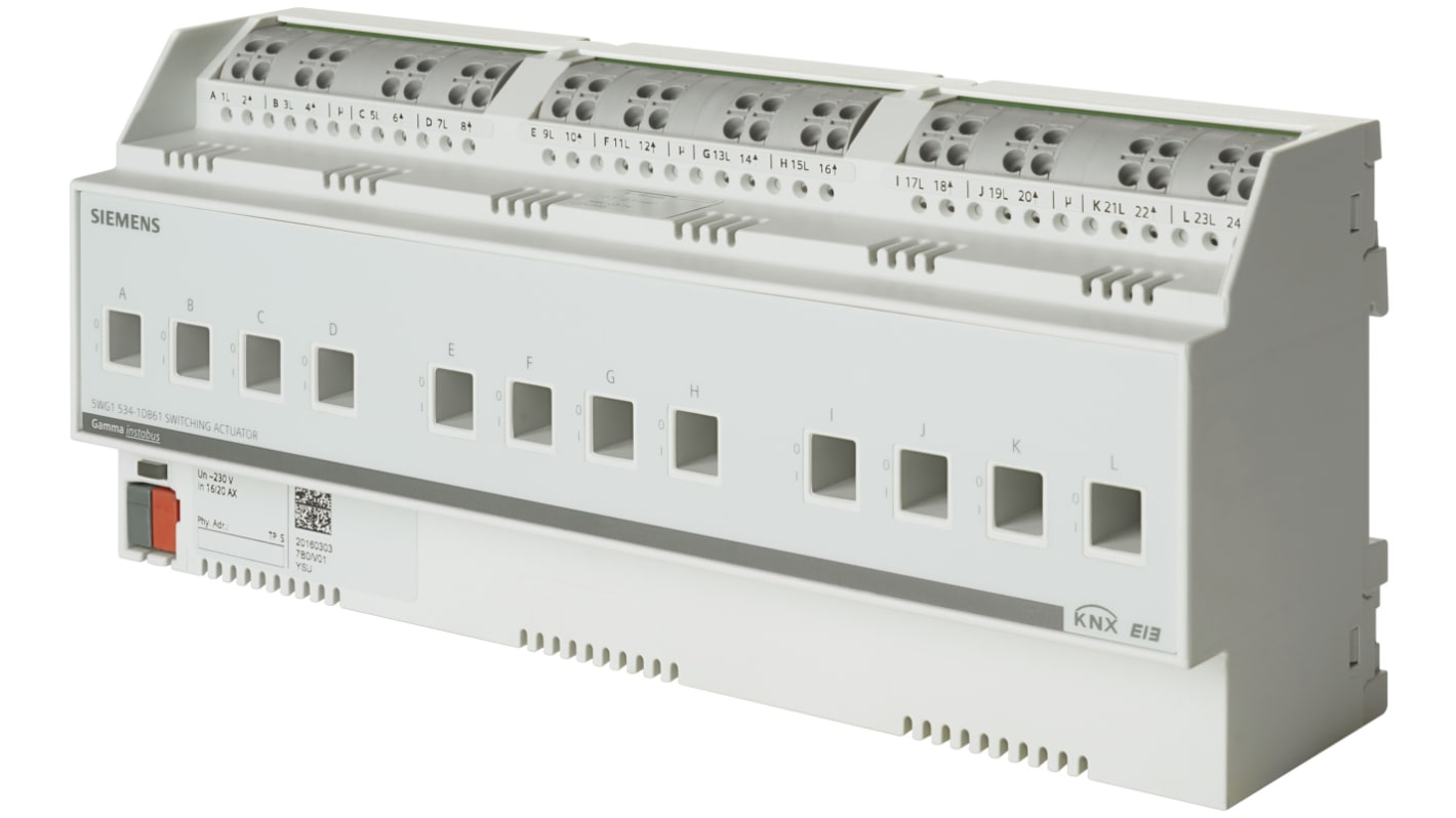Adaptador Siemens N 532, 230 V ac, 12 salidas tipo Contacto de relé biestable