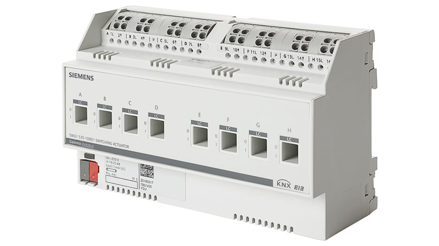 Adaptador Siemens N 535, 230 V ac, 8 salidas tipo Contacto de relé biestable