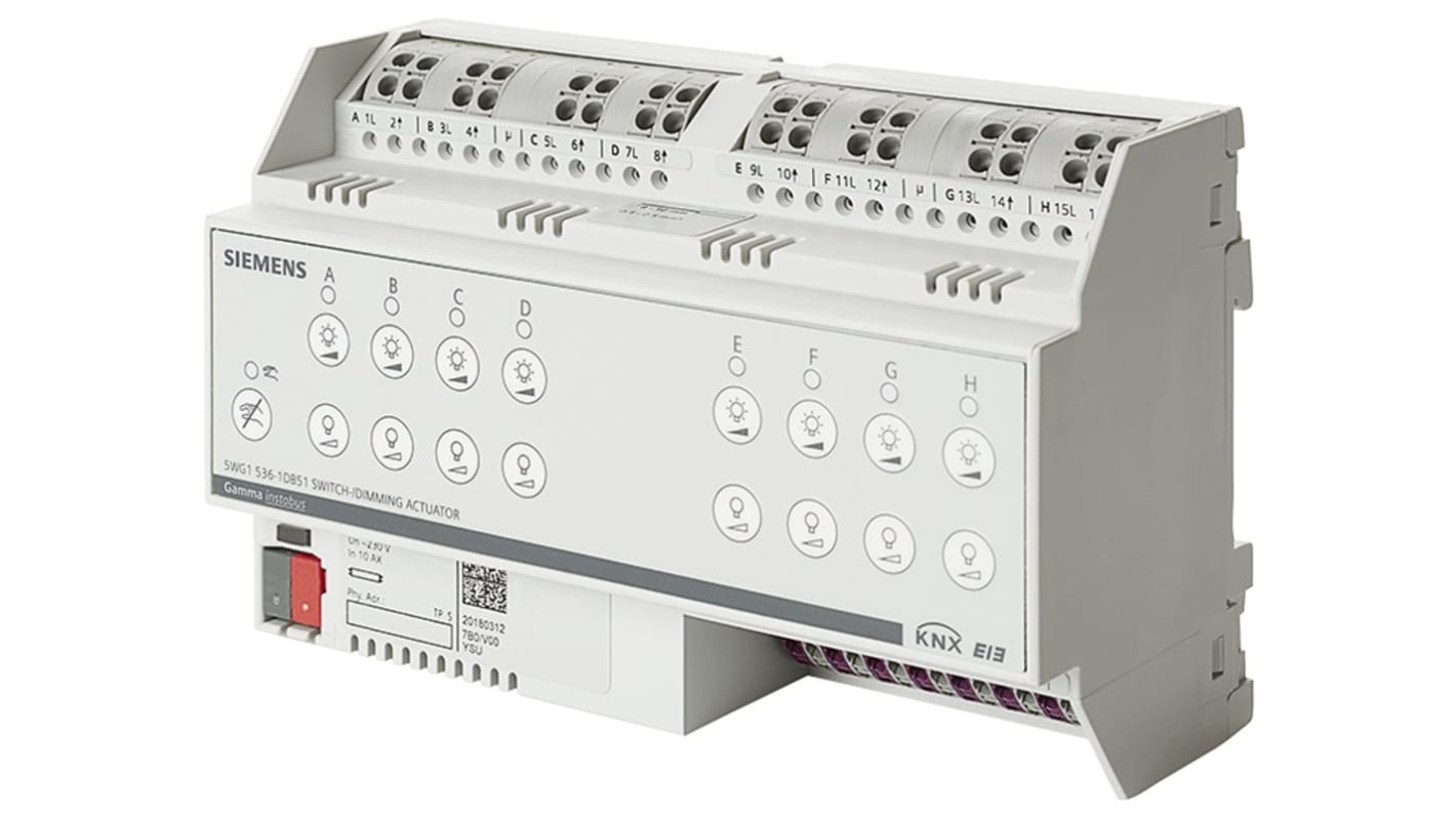 Commande à variation d'intensité Actionneur de commutateur 12W, 230 V c.a., série N 536