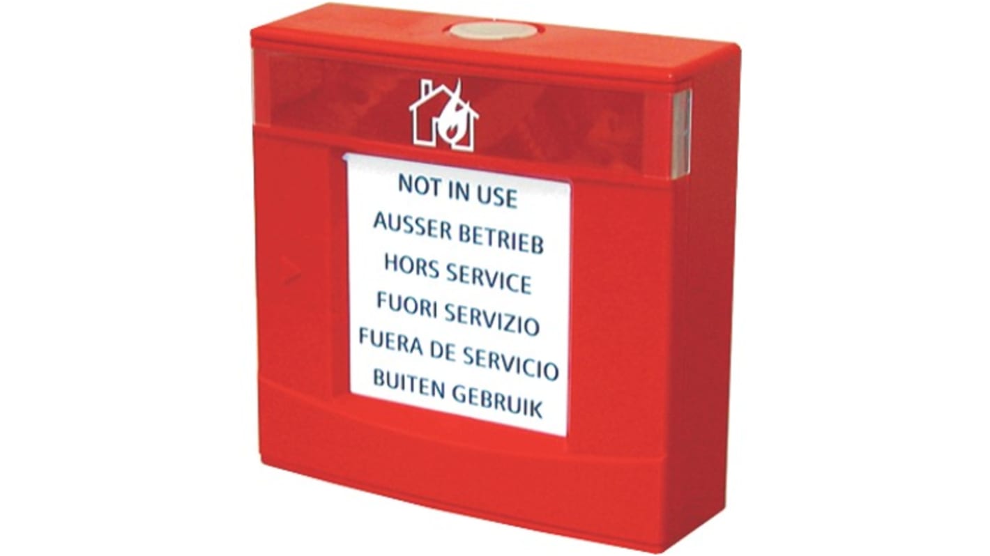 Siemens FDMH Series Red Fire Alarm Call Point, Switch Operated, Indoor