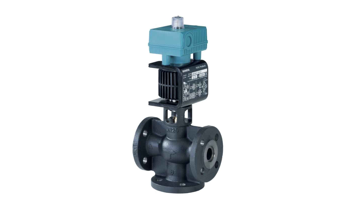 Siemens Modulating Proportional Control Valve - Solenoid MXF Series