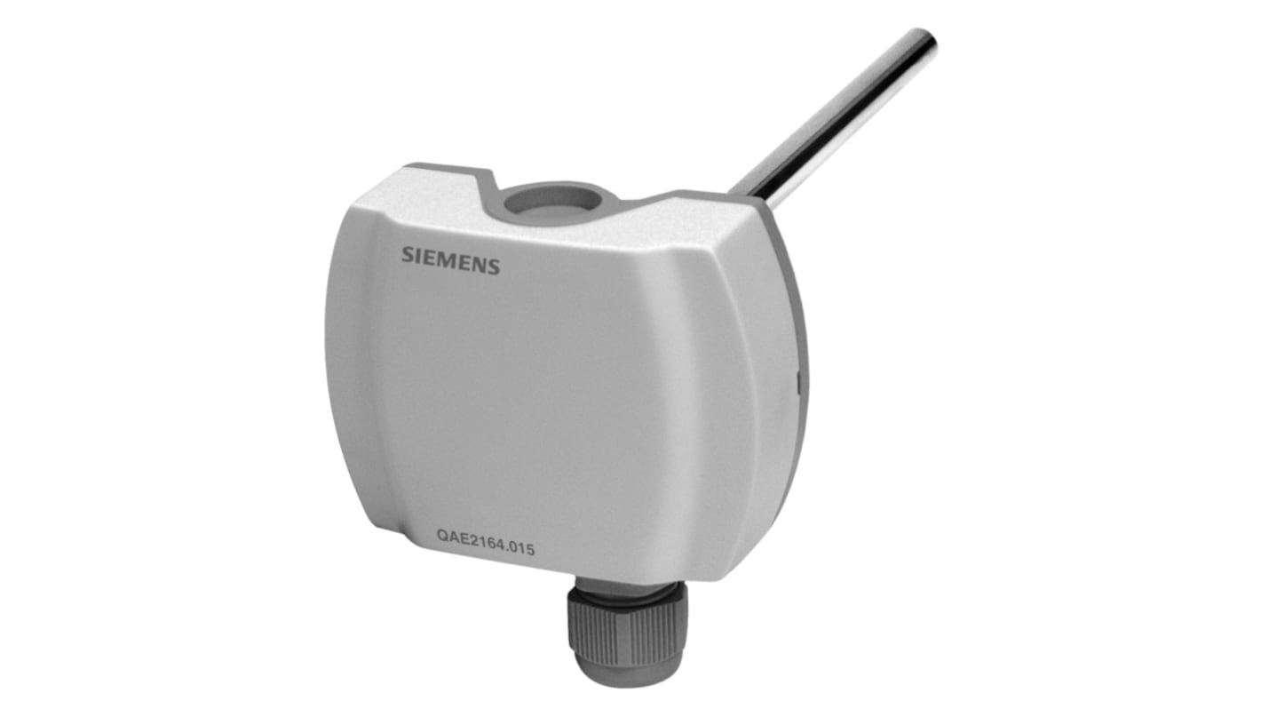 Siemens PT1000 Temperature Sensor, 100mm Long, 2 Wire, G1/2, ±1.4 K +120°C Max