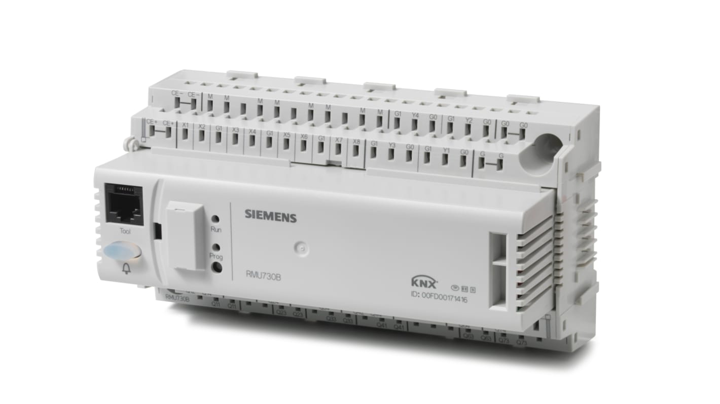 Controlador Siemens RMU, 24 V ac, 8 entradas tipo Entradas de señal universales, 7 salidas tipo Analógico, Relé