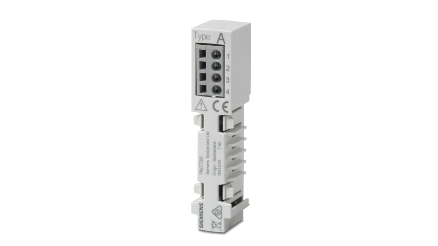 Siemens RMZ Series Connector for Use with Controllers And Extension Modules Of The Synco 700 Line