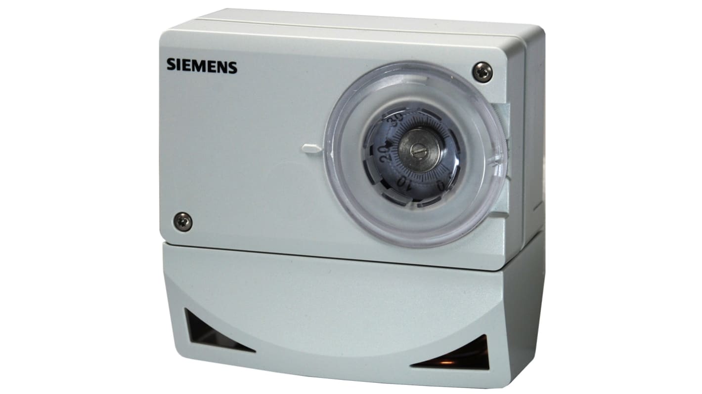 Siemens TRG SPCO Thermostats, 10A, 24 V dc, -5...50 °C