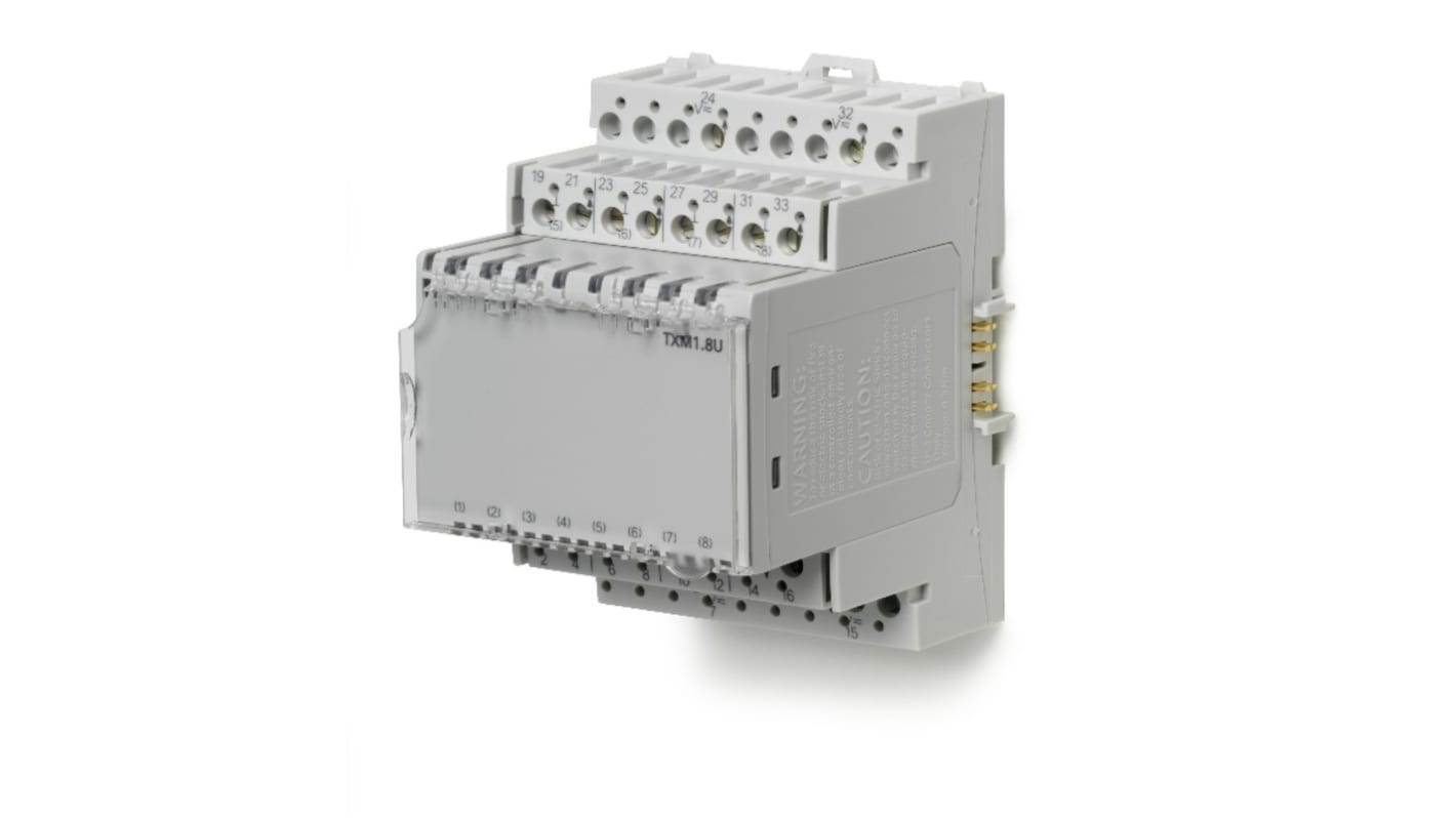 Siemens TXM1.8U E/A-Modul, 8 x Analog, digital Eingang / 8 x TX-I/O™ Analog Ausgang 24 VDC