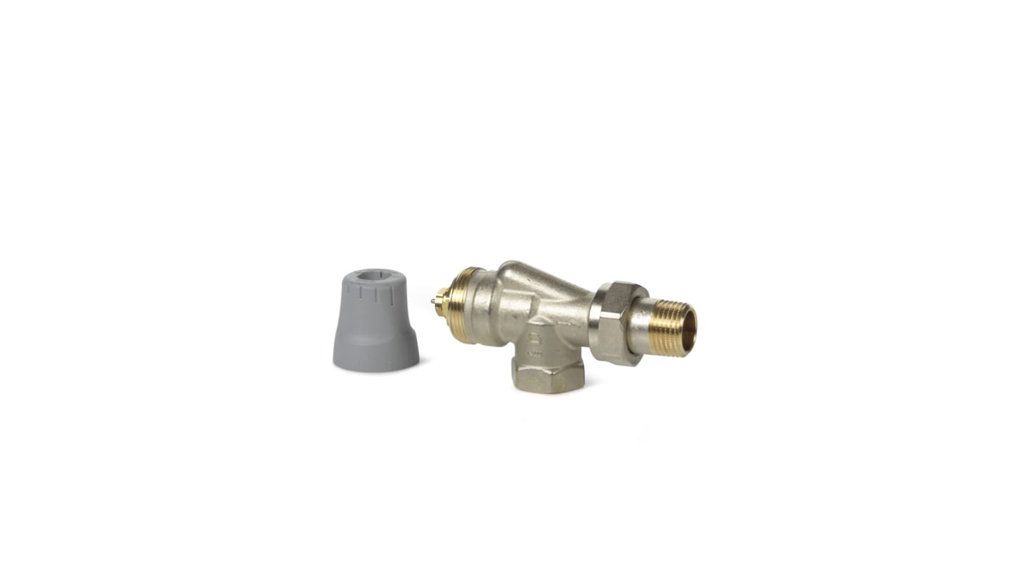 Siemens Nickel Plated Brass Manual Radiator Valve