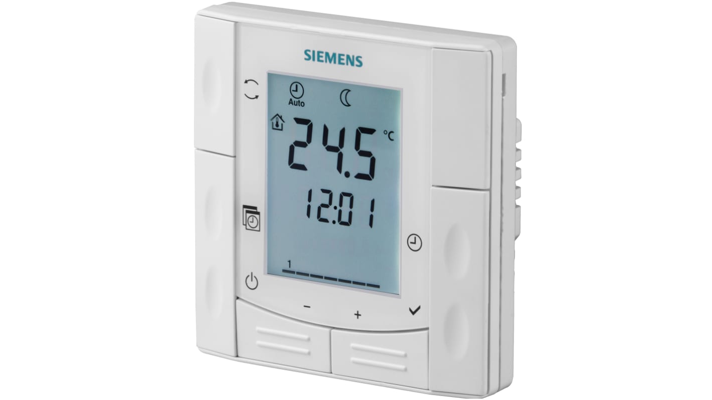 Siemens RDE410/EH Thermostat 16A / 230 V AC mit LCD Display 230 V AC