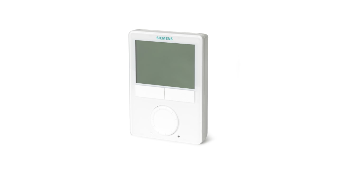 Siemens RDG40 Thermostat 1A / 24 V AC 1NO/1NC mit LCD-Display mit Hintergrundbeleuchtung 24 V AC