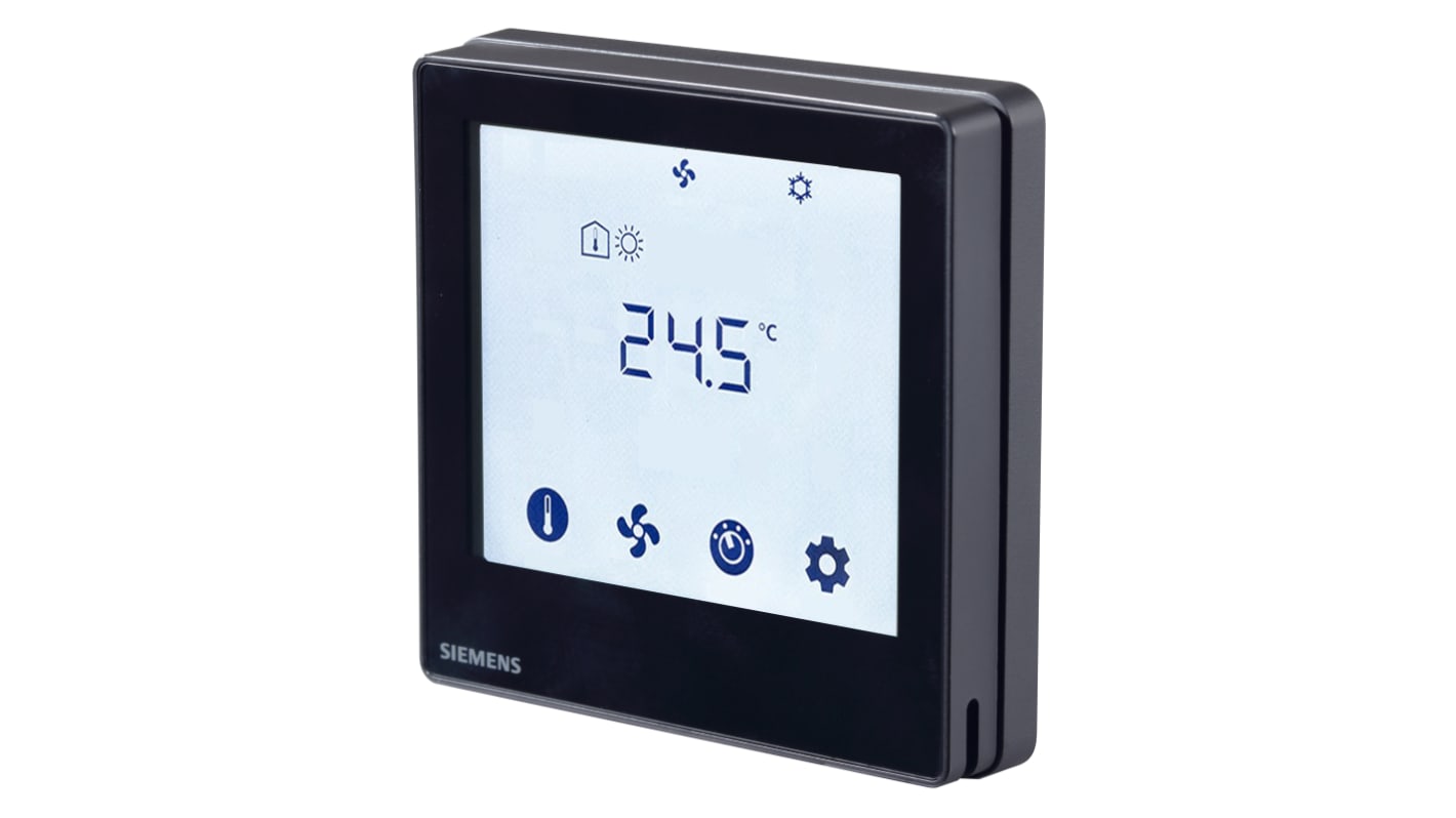 Siemens RDF Thermostat 5A / 230 V Schließer mit LCD-Display mit Hintergrundbeleuchtung AC 230 V