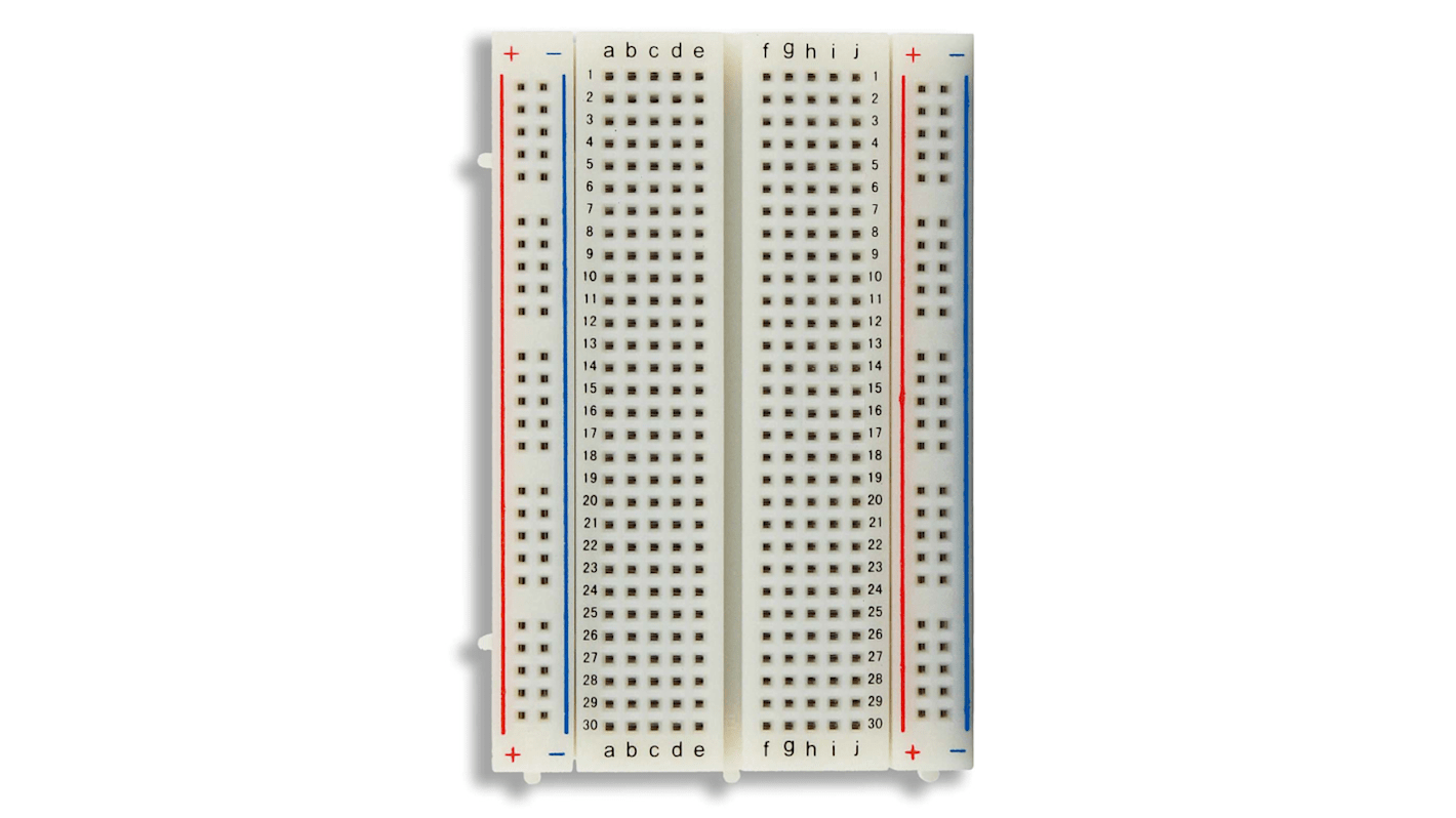 ブレットボード 長さ：84mm 幅：36mm ブレッドボード