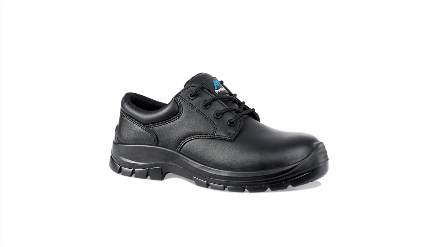 Rockfall PM4004 Black Steel Toe Capped Men's Safety Boots, UK 3, EU 36