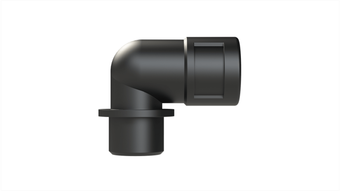 Racor para conducto PMA, Conexión flexible de Nylon 6 Negro, tamaño nom. 10mm, rosca M16