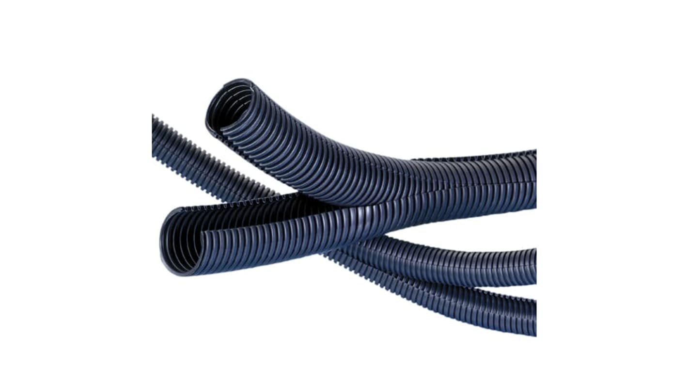 PMA Divisible, Flexible Conduit, 29mm Nominal Diameter, Nylon 6, Black