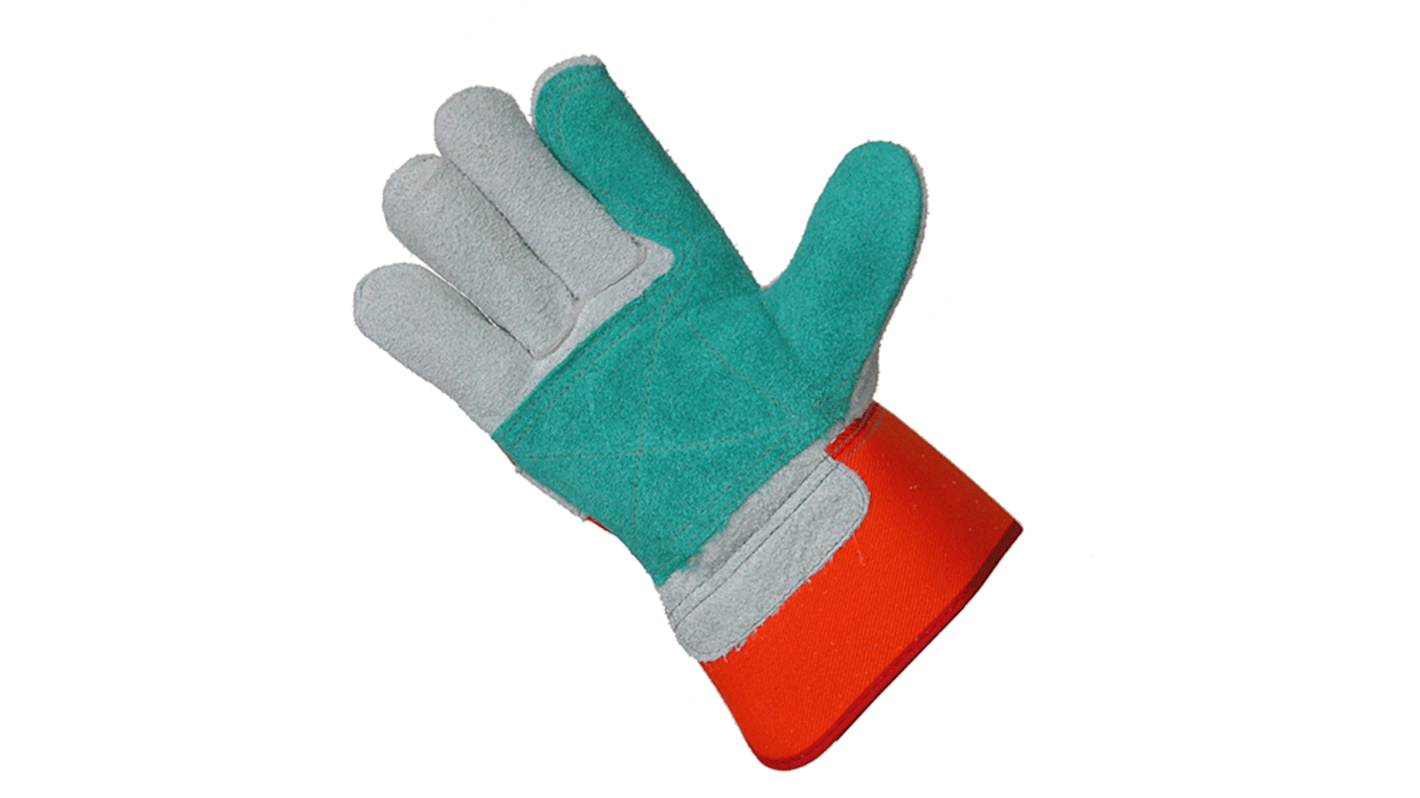 Liscombe 作業用手袋 緑色, グレー, 赤色 562XL