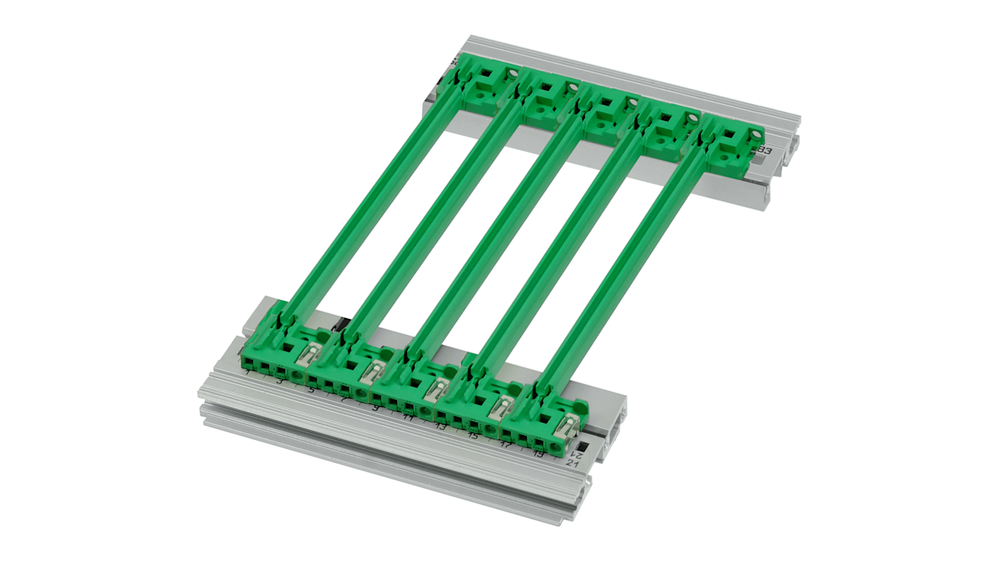 nVent-SCHROFF Führungsschiene, Polycarbonat, 2mm breit, 160mm tief