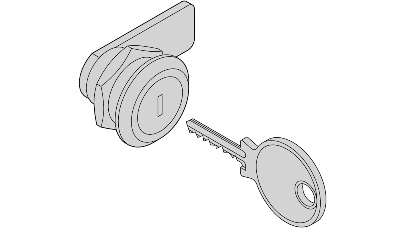 nVent-SCHROFF 27230 Series Key Lock