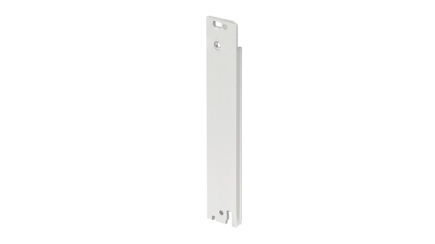 nVent-SCHROFF 30848 Series Aluminium Front Panel, 128.4 x 40.3mm