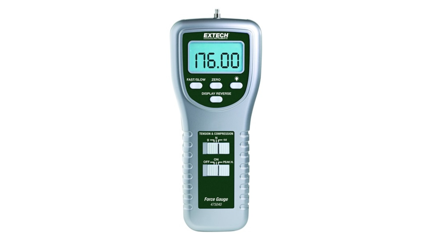 Extech 475040-NIST Force Gauge, Range: 49N, Resolution: 0.01 N